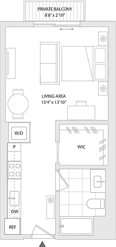 Floor plan Studio I