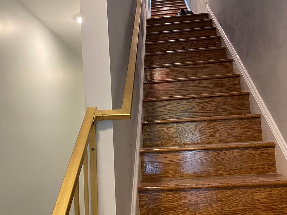 stairs with motion detection lights