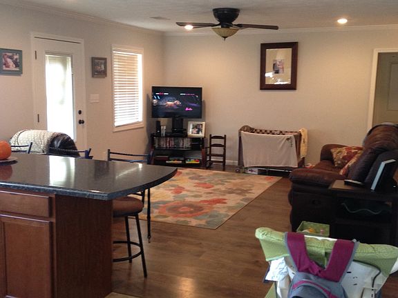 Open floor plan 