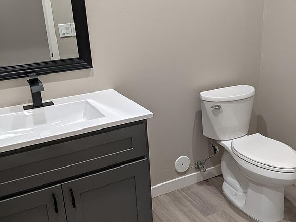 Half bath off front hallway