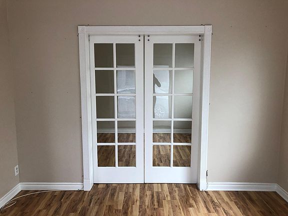 doors to the bedroom