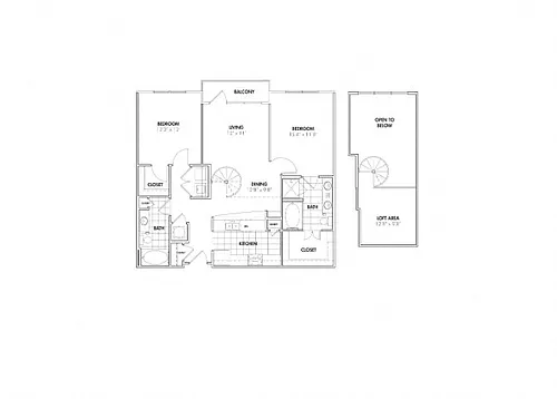 Floor plan B3