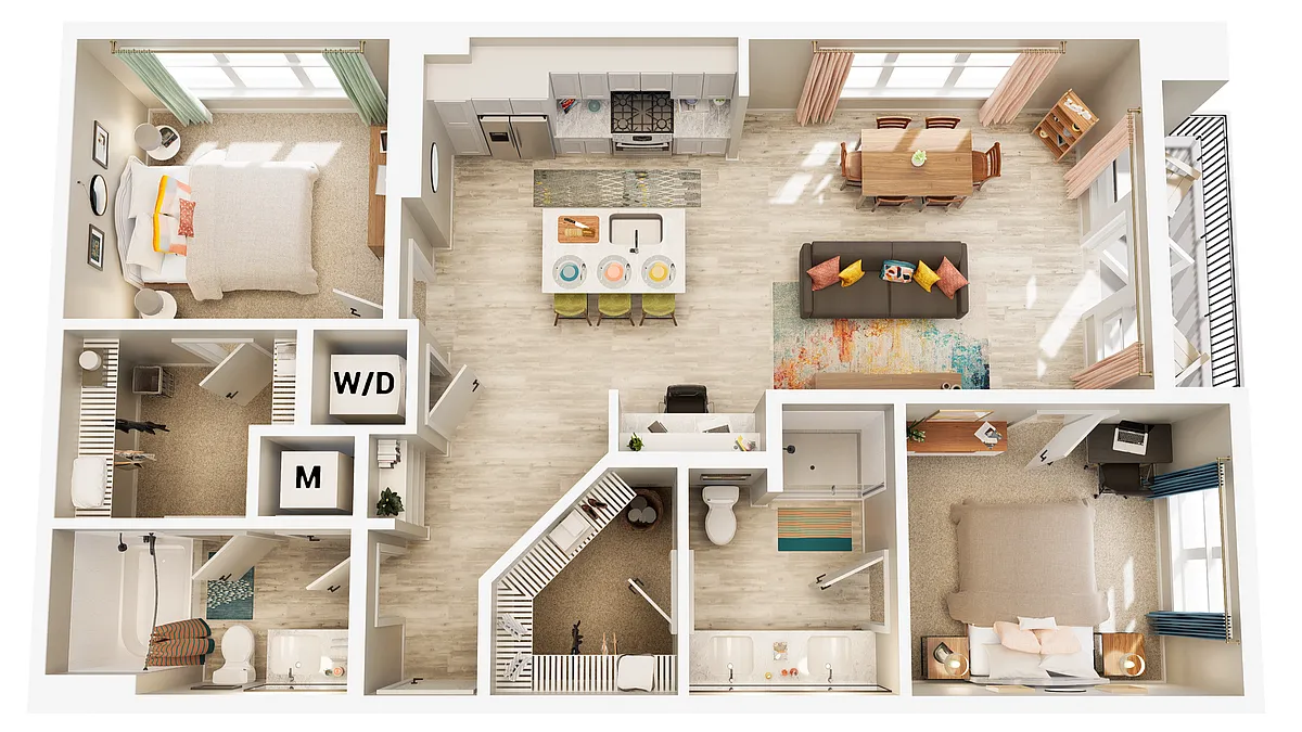 Floor plan B2