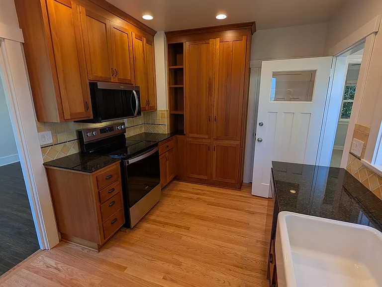 Kitchen with all new appliances