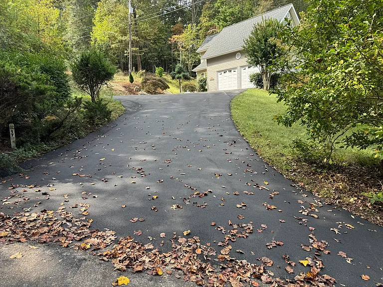 New driveway and bigger.