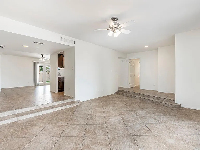 Front Entrance - Living Room - Dining Room
