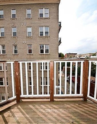 BALCONY OFF OF LIVING ROOM