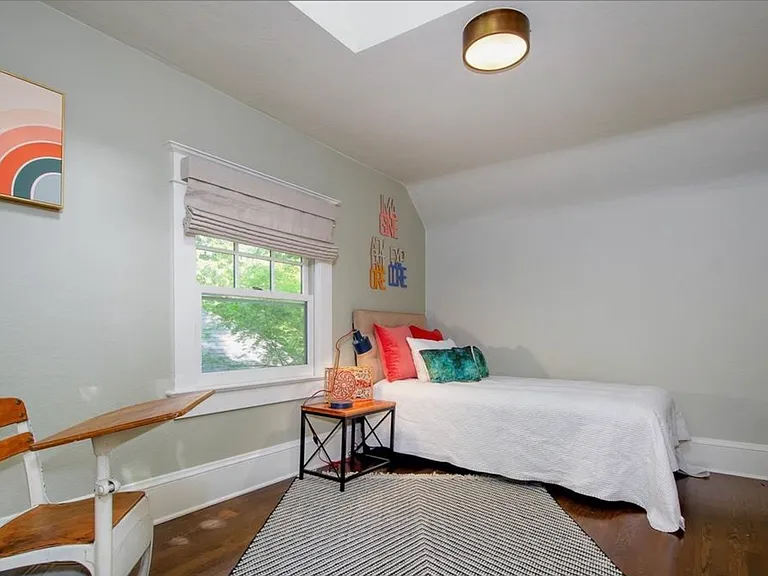Second bedroom on the top floor.
