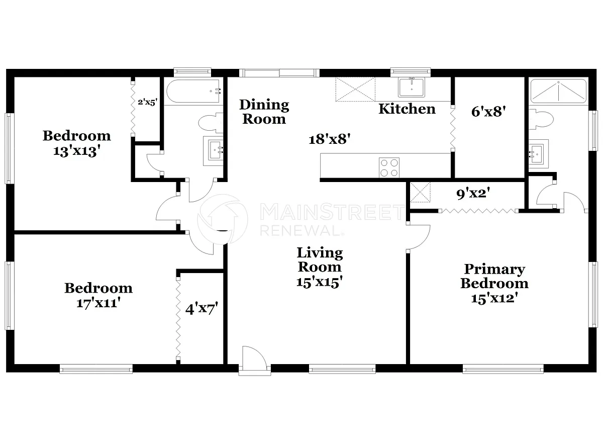 Floor Plan - 9715 79th St