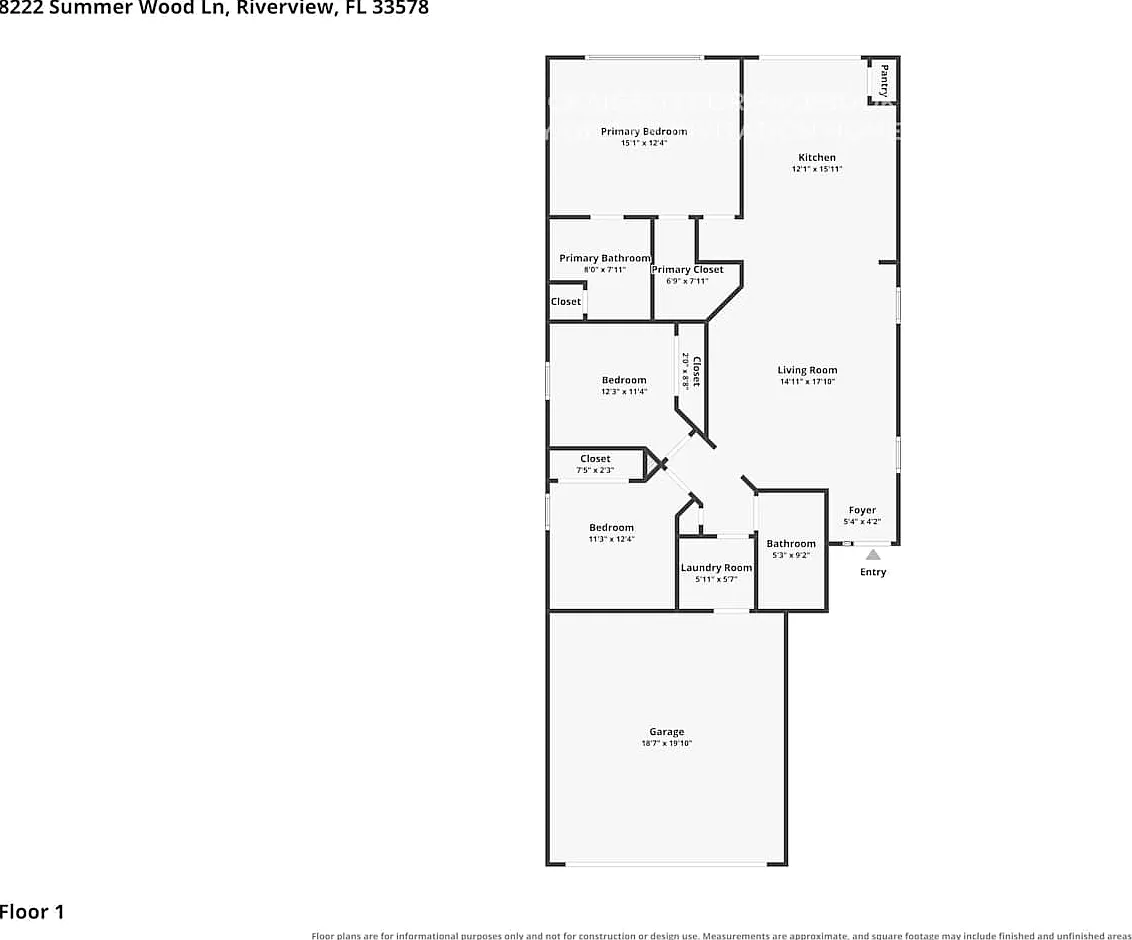 8222 Summer Wood Ln Riverview, FL 33578 — Photo 2