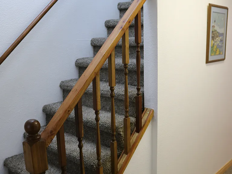 Stairs inside rental unit (no elevator).