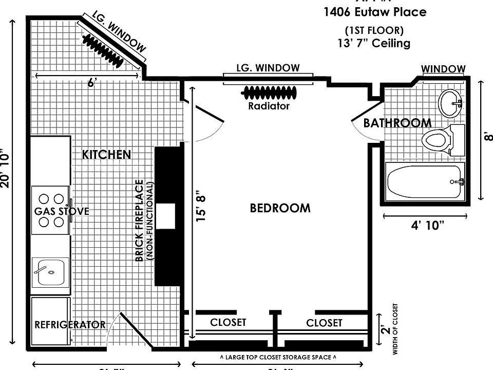 1406 Eutaw Pl #6-7