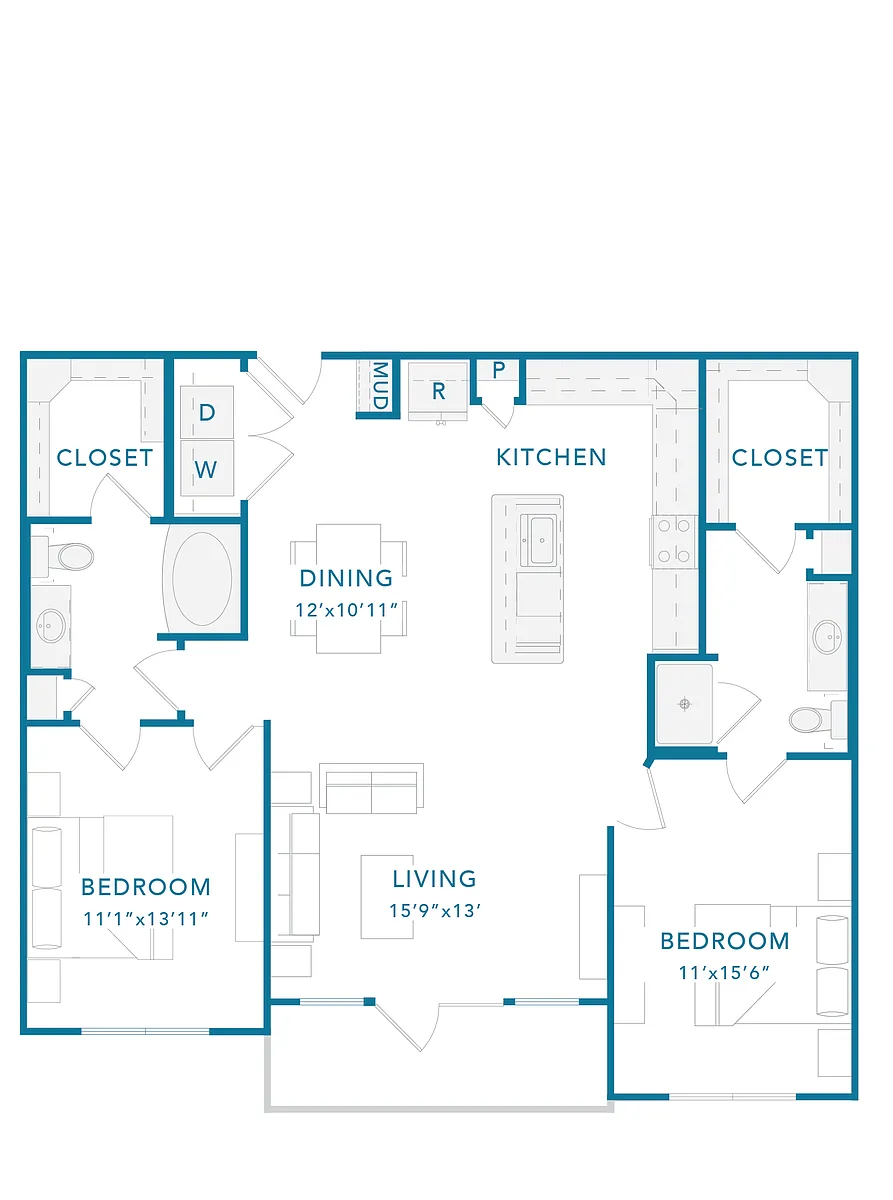 Floor plan CA