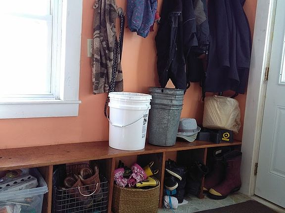 Built in storage upstairs