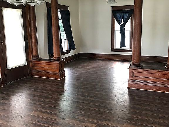 Living and dining rooms