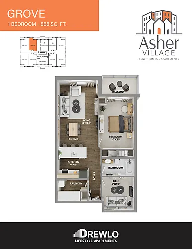 Floor plan 107