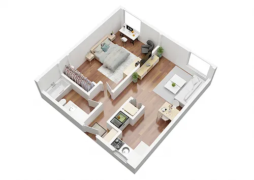 Floor plan Dominica
