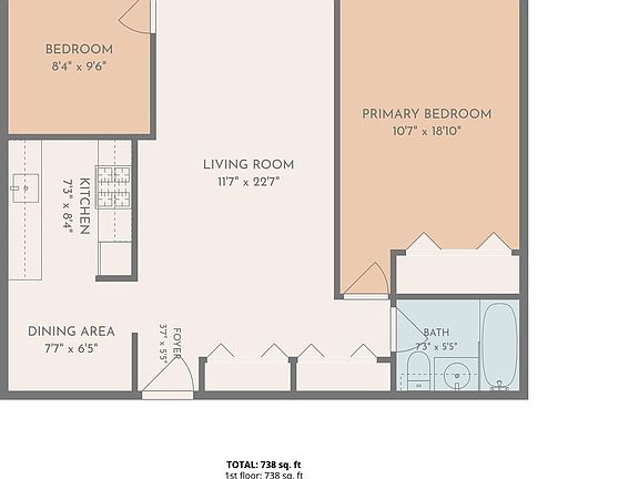 2nd image of 77 Carpenter Avenue #3B