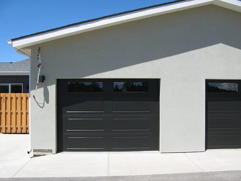 rear garage elevation