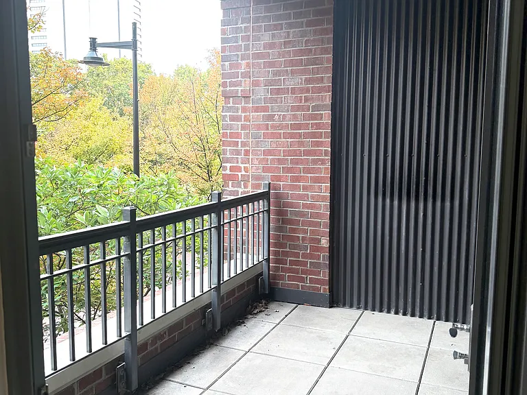 Balcony Overlooking McPherson Commons Park with City View