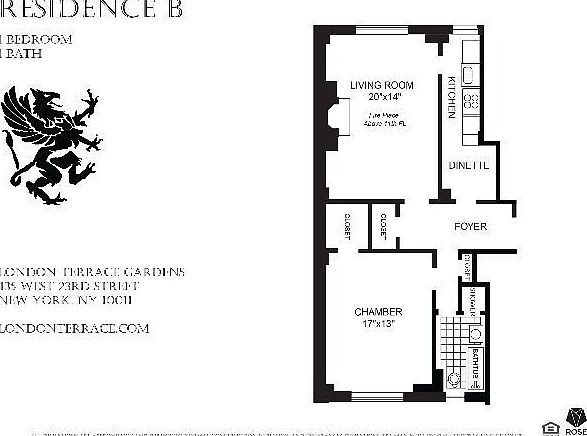 2nd image of 430 W 24th St APT 4B