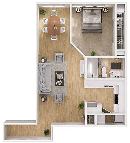 Floor plan A1ZC-ZF