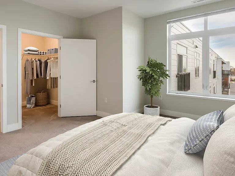 Carpeted Bedroom