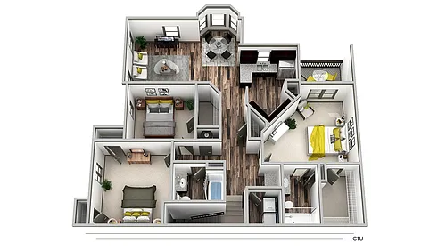 Floor plan C2L
