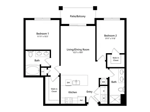 Floor plan Waterford