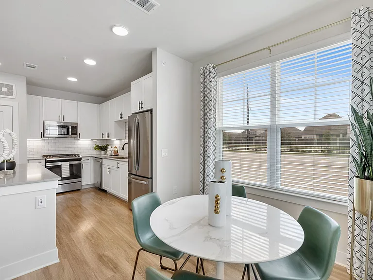 Dining Room and Kitchen with Island