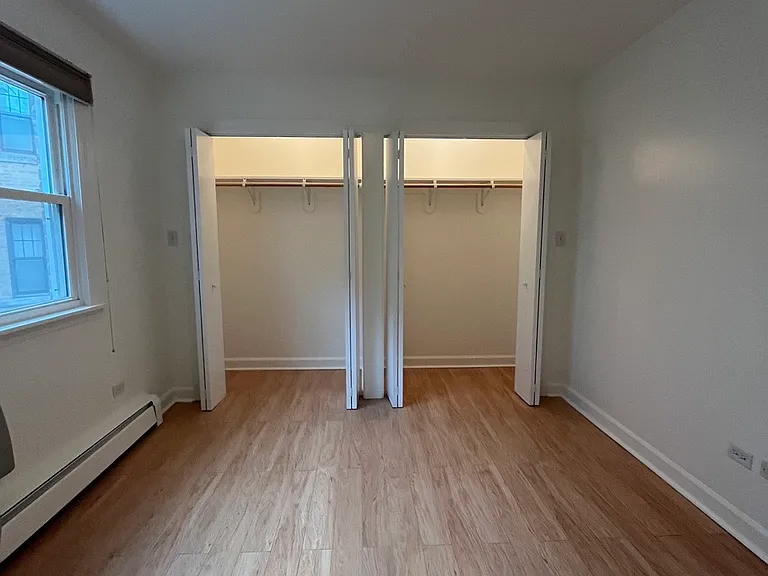 Second bedroom with double closets