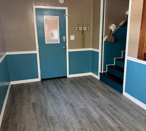 Entry way into Den downstairs