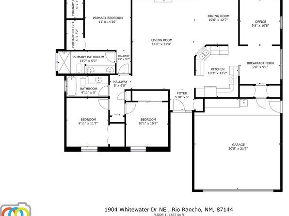 1904 Whitewater Dr NE, Rio Rancho, NM 87144