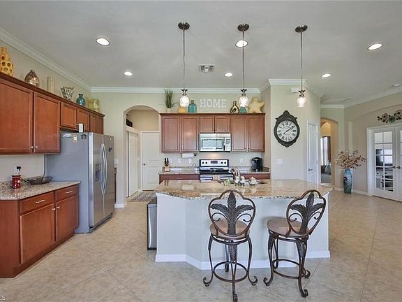 Plenty of cabinets and a walk-in pantry
