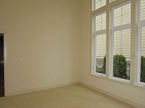 Two story dining room