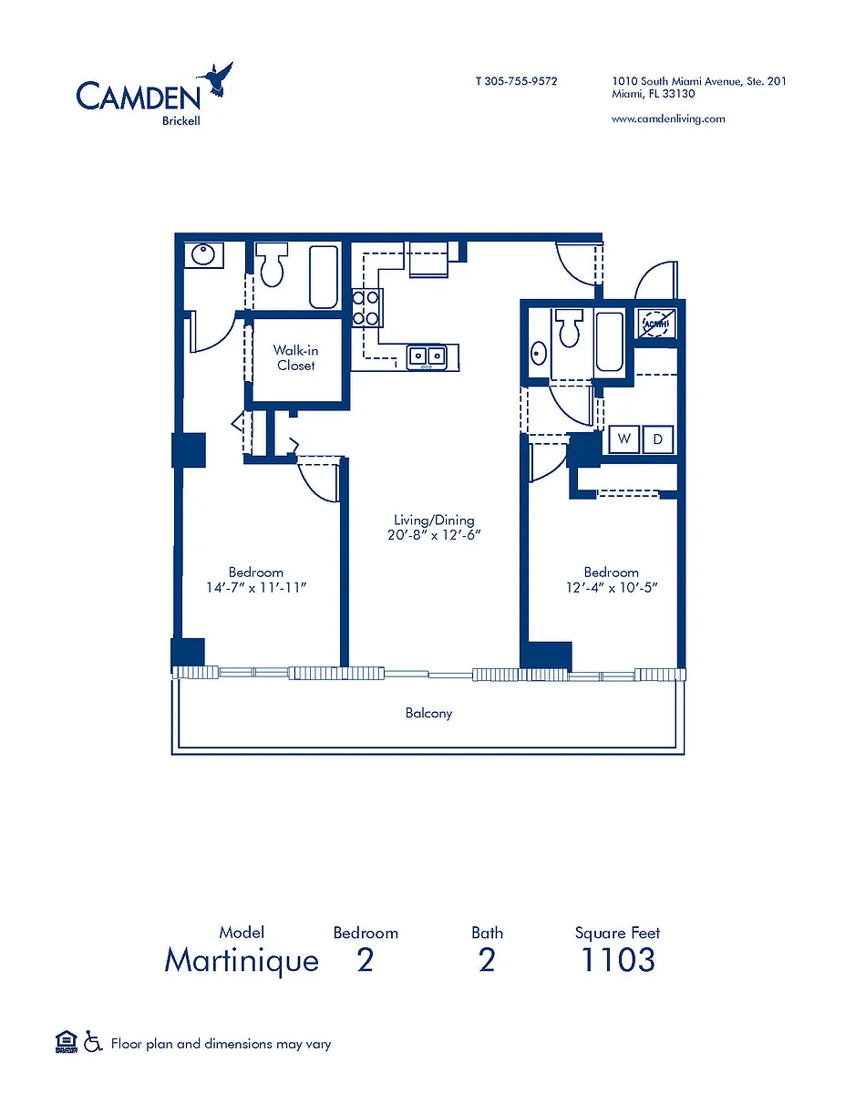 Floor plan Martinique