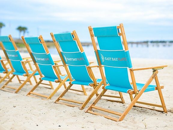 Relax on our private beach!