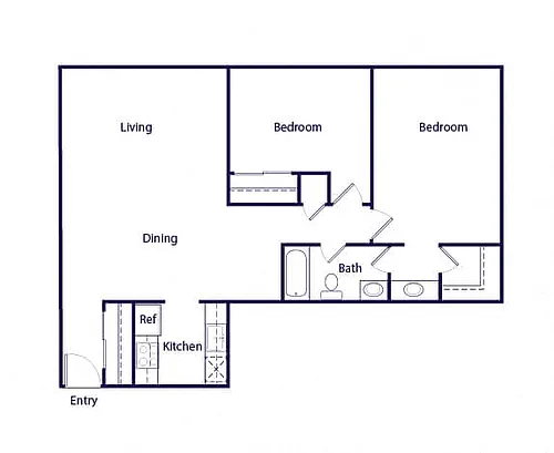 Floor plan B1