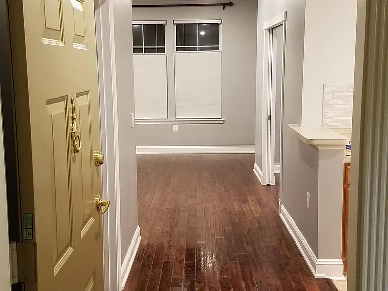 Entrance from building's hallway