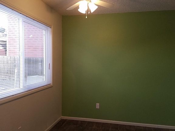 Accent wall in dining room