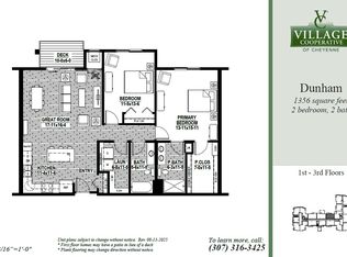 Dunham Plan, Village Cooperative of Cheyenne (Active Adults 62+), Cheyenne, WY 82009