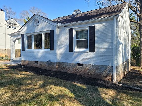 Right side of the house