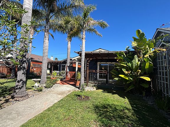 backyard and patio