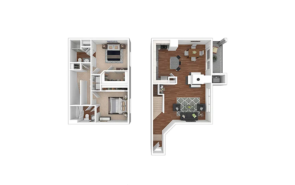 Floor plan Teton