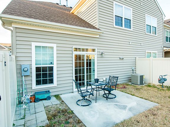 Fenced Back with Patio