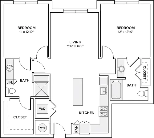 Floor plan B01