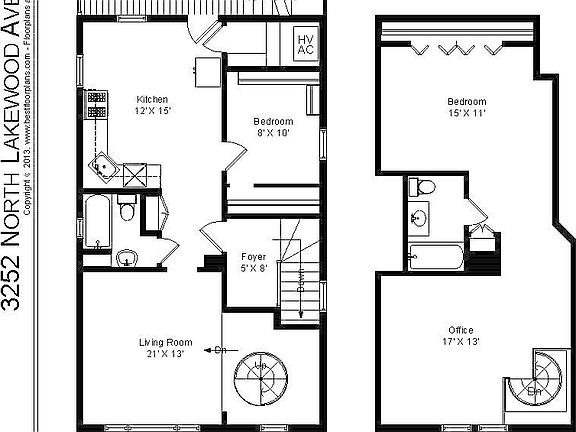3rd image of 3254 N Lakewood Ave #2F