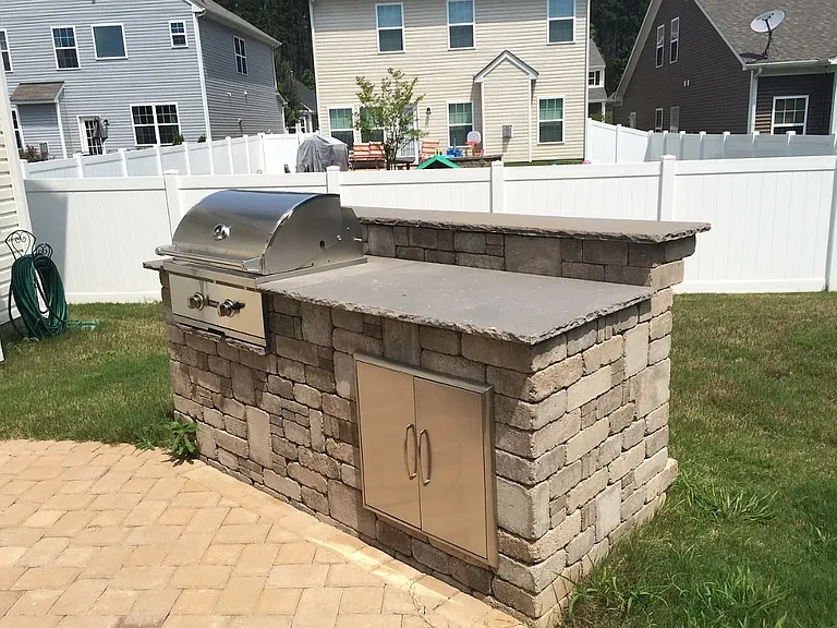 Built-in grill