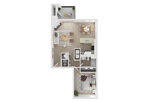 Floor plan The Chestnut