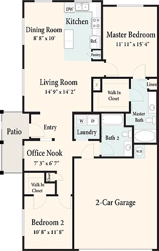 Floor plan Elmhurst